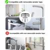 imageMOJOCO Dishwasher Faucet Adaptor  2 Pack Portable Washer Faucet Snap Adapter for Bathroom Kitchen Sink Garden  Water Inlet Connector Accessories Compatible for Washing Machine