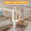 imageMOJOCO Portable Clothes Dryer Hanger  Adjustable Clothes Dryer Hanging Rod with Anti Slip Easy to Install in Doors Cabinet Bedroom Bathroom  Compact Dryer Hanger for Camping Travel RV
