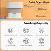 imageMojoco Mini Portable Washing Machine  FoldableCollapsible Washing Machine for Baby Clothes Socks Underwear  Portable Washer for Travel Camping Apartments RV