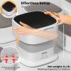 imageMojoco Mini Portable Washing Machine  FoldableCollapsible Washing Machine for Baby Clothes Socks Underwear  Portable Washer for Travel Camping Apartments RV