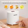 imageMojoco Rapid Egg Cooker  Mini Egg Cooker for Steamed Hard Boiled Soft Boiled Eggs and Onsen Tamago  Electric Egg Boiler for Home Kitchen Dorm Use  Smart Egg Maker with Auto Shut OFF and Alarm
