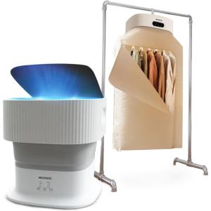 imageMojoco Portable Clothes Dryer And Foldable Washing Machine for Apartment RV Travel