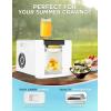 imageMojoco Snowflake Ice Machine  Countertop Shaved Ice Maker for Korean Bingsu Snow Cones and Frozen Desserts  FoodGrade MessFree OneTouch Operation  Automatic Bingsu Machine for Home Bar